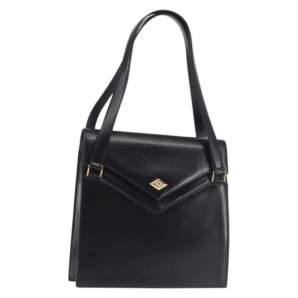 Bally Leather Shoulder Bag Black